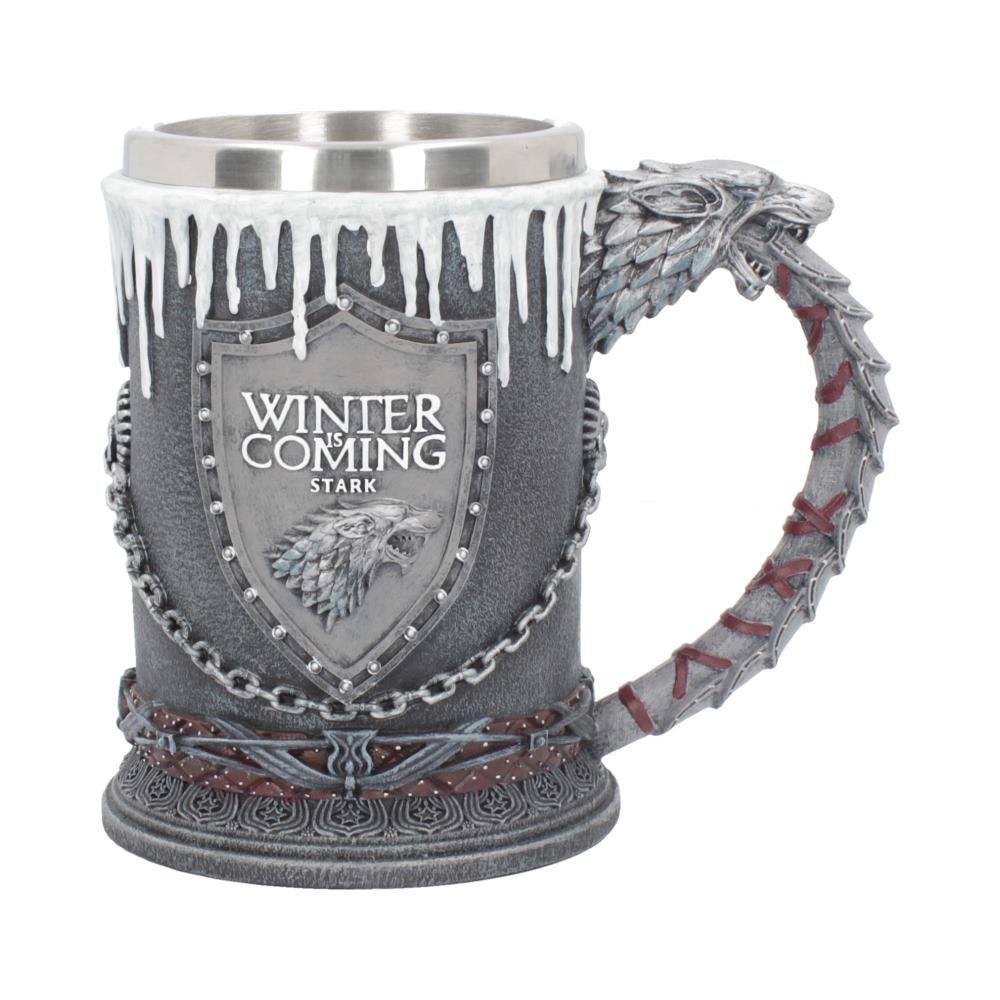 Nemesis Now Game of Thrones - House Stark - Game of Thrones Chope - Gris